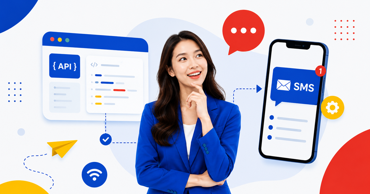 SMS API คืออะไร? มือใหม่ต้องเข้าใจก่อนเริ่มใช้